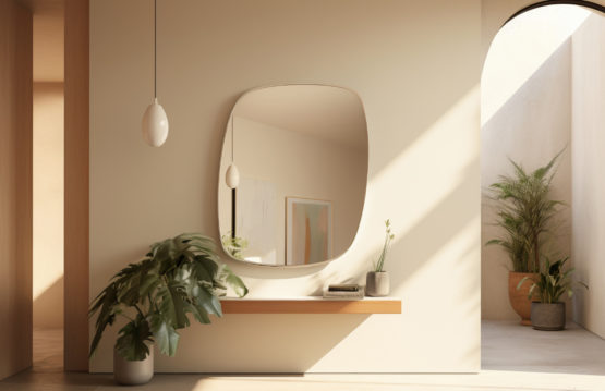 miroir sur mesure intérieur design