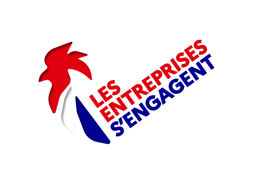 Logo de "les entreprises s'engagent"